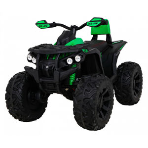 Mamido  Mamido Dětská elektrická čtyřkolka ATV Power 4x4 zelená