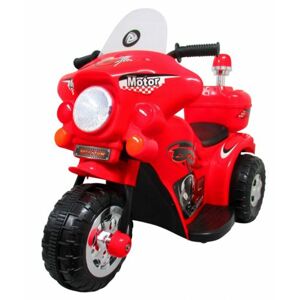 mamido  Dětská elektrická motorka M7 červená