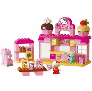 Stavebnice PlayBIG Bloxx Backerei BIG Hello Kitty v pekárně s kamarádkou 82 dílů a 2 figurky od 1,5-5 let