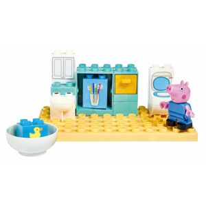 Stavebnice Peppa Pig Basic Sets II. PlayBIG Bloxx s figurkou v koupelně od 1,5-5 let