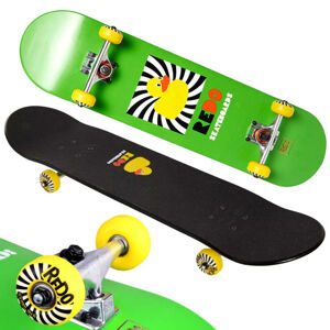 mamido  Dřevěný skateboard ReDo Rubber Duck