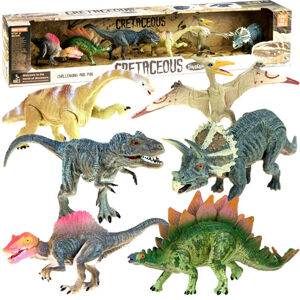 mamido  Sada dinosaurů malované 6ks
