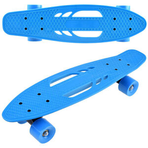 mamido  Skateboard Fiszka pro děti modrý