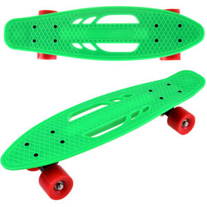 mamido  Skateboard Fiszka pro děti zelený