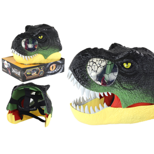 mamido  Dinosauří maska s efekty černá