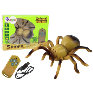 mamido  Dálkově ovládaný pavouk Tarantula s ovladačem R/C žlutý