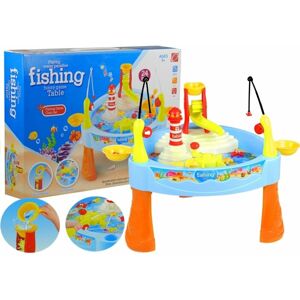 mamido  Hra na lovení rybiček vodní stůl Hra svítí 25 dílů