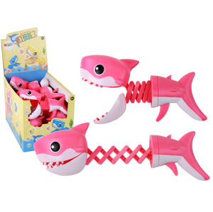 mamido  Hračka Kousací Rybička Růžový Žralok Pistole