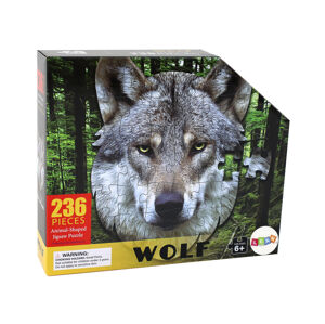 mamido  Puzzle 236 dílů Motiv Hlava vlka Divoká zvířata