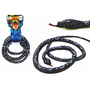 mamido  Gumový had korálový černý