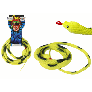 mamido  Gumový had korálový žlutý