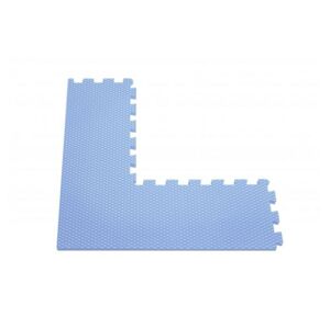 ELIS DESIGN Rohový díl pěnového puzzle podložky premium barva: světle modrá