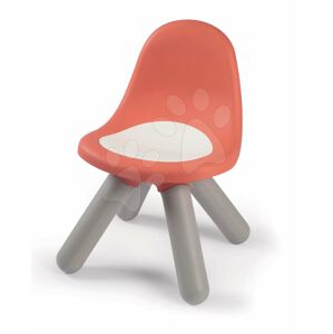 Židle pro děti KidChair Coral Red Smoby korálová s UV filtrem 50 kg nosnost výška sedáku 27 cm od 18 měsíců
