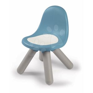 Židle pro děti KidChair Storm Blue Smoby modrošedá s UV filtrem 50 kg nosnost výška sedadla 27 cm od 18 měsíců