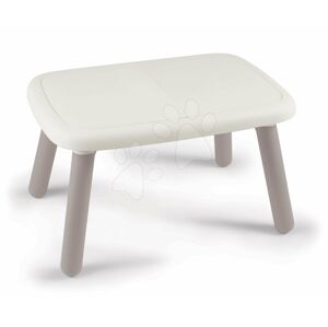 Stůl pro děti KidTable White Smoby šedokrémový s UV filtrem 76*52*45 cm od 18 měsíců