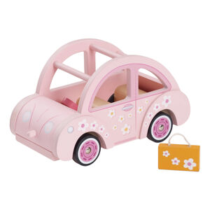 le toy van Sofiino růžové autíčko- dřevěné