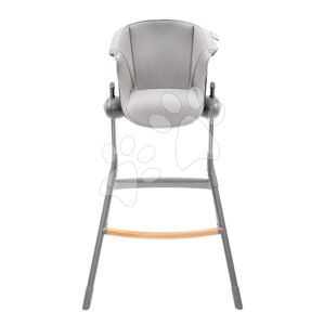 Textilní vložka Junior Up & Down High Chair Beaba k dřevěné jídelní židli šedá od 36 měsíců