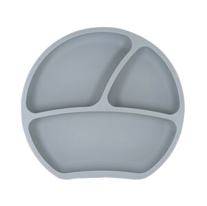 Kindsgut Dětský talíř s přísavkou silikonový barva: Tmavě šedá