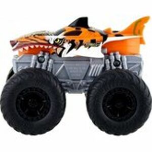 Mattel Hot Wheels Monster Trucks svítící a rámusící Wreckers Tiger Shark