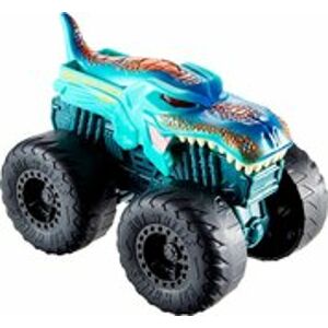 Mattel Hot Wheels Monster Trucks svítící a rámusící Wreckers Mega Wrex