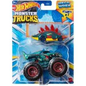 Mattel Hot Wheels Monster Trucks 1:64 s angličákem Mega Wrex