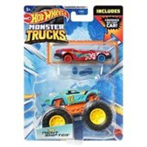 Mattel Hot Wheels Monster Trucks 1:64 s angličákem Night Shifter