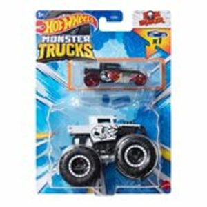 Mattel Hot Wheels Monster Trucks 1:64 s angličákem Bone Shaker