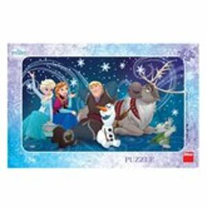 Dino puzzle WD Frozen: Sněhové Vločky 15D