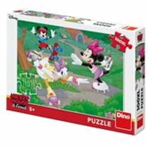 Dino puzzle Minnie sportuje 100XL