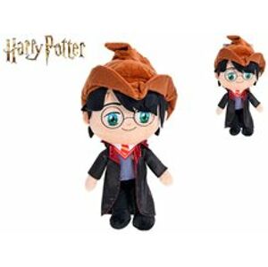 Mikro Harry Potter plyšový 31cm stojící v klobouku