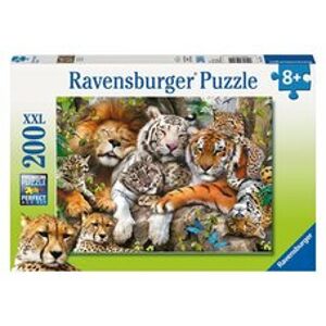 Ravensburger puzzle  Velká kočka 200 dílků