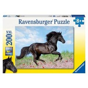 Ravensburger puzzle Černý hřebec 200 dílků
