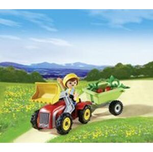 Playmobil Plamyobil 4943 Chlapec s dětským traktorem