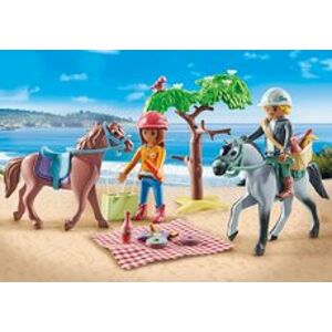 Playmobil 71470 Jízda na koni s Amelií a Benem na pláži