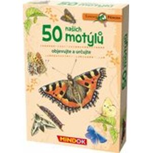 Mindok Expedice příroda 50 našich motýlů