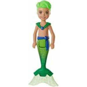 Barbie Chelsea mořská panna kluk zelené vlasy