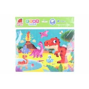 Lee puzzle Dinosauři 2 barevné 10 ks