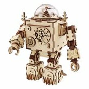 Robotime 3D skládačka hrací skříňky Robot Orfeus AM601 221 ks