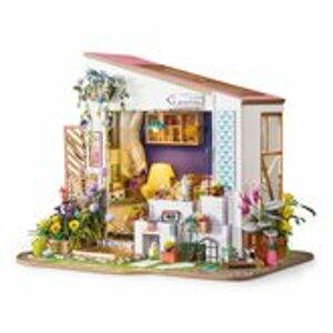 Robotime miniaturní domeček - Veranda miniatura LED DIY 1:24
