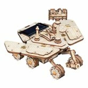 ROBOTIME Rokr 3D dřevěné puzzle Planetární vozítko Vagabond Rover na solární pohon 153 ks