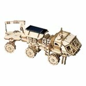 ROBOTIME Rokr 3D dřevěné puzzle Planetární vozítko Navitas Rover na solární pohon 252 ks