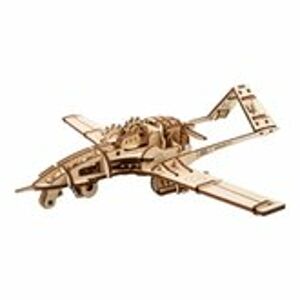 Ugears 3D mechanické puzzle Bojový dron Bayraktar TB2 125 ks