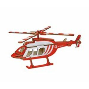 Woodcraft Dřevěné 3D puzzle Přepravní vrtulník