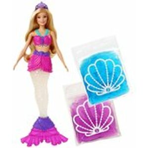 Mattel Barbie Mořská víla a třpytivý sliz