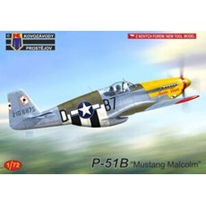 Kovozávody Prostějov P 51B Malcolm model letadla 1:72