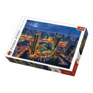 Trefl Puzzle Světla v Dubaji 2000 dílků 96x68cm v krabici 40x27x6cm