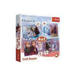 Trefl Puzzle 4v1 Ledové království II