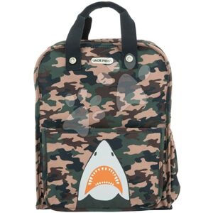 Školní taška batoh Backpack Amsterdam Large Camo Shark Jack Piers velká ergonomická luxusní provedení od 6 let 36*29*13 cm