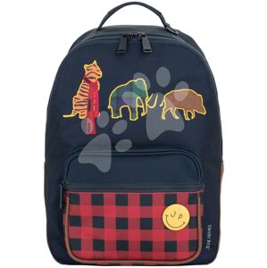 Školní taška batoh Backpack Bobbie Tartans Jeune Premier ergonomický luxusní provedení 41*30 cm