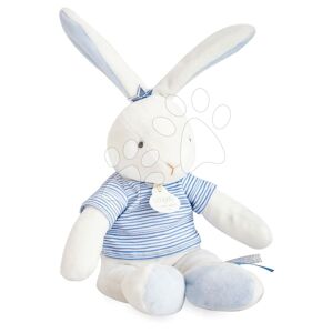 Plyšový zajačik Bunny Sailor Perlidoudou Doudou et Compagnie modrý 25 cm v darčekovom balení od 0 mes DC3517